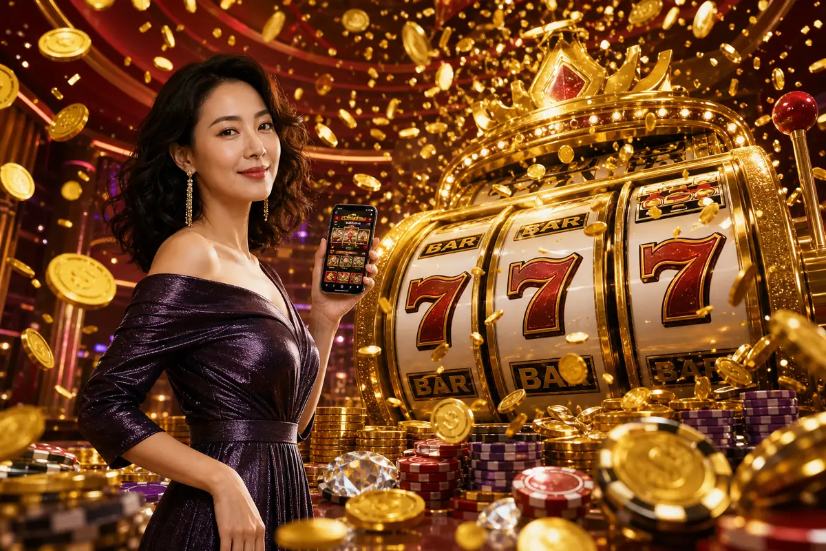 soccer888 Casino live dealer baccarat table in action